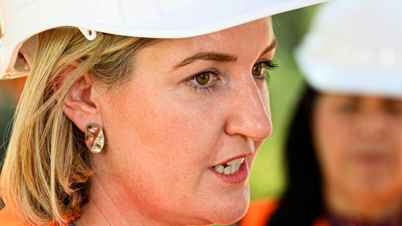 Health Minister Shannon Fentiman at the site of the new Bundaberg hospital. Photo Paul Beutel