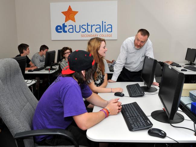 ET Australia Secondary College principal Tony Mylan.