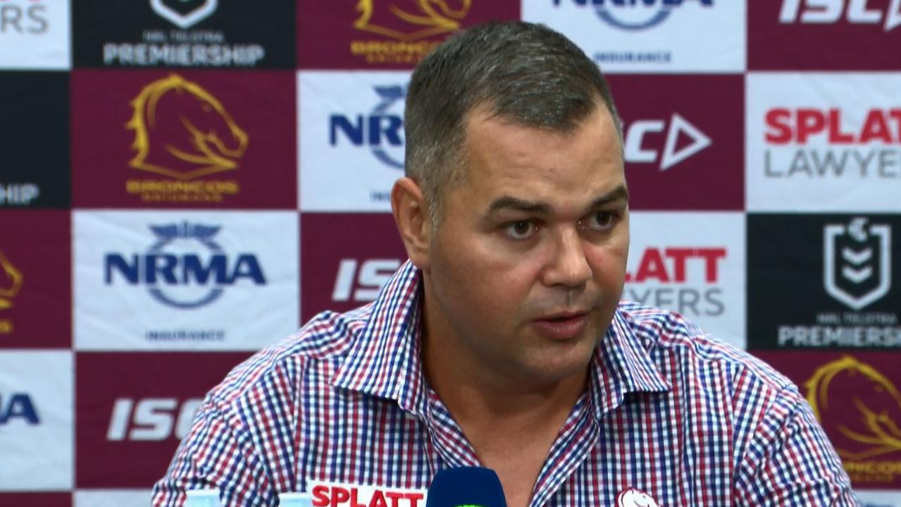 Brisbane Broncos coach Anthony Seibold