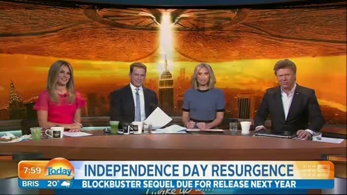 Karl Stefanovic announces his role in new Independence Day film