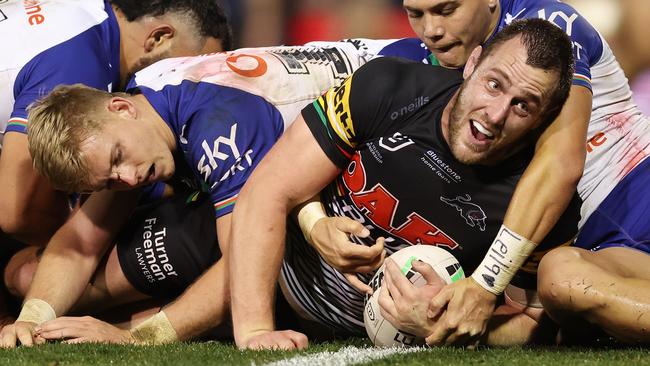 Isaah Yeo will be rested for the Panthers’ final-round match against the Cowboys Picture: Mark Metcalfe/Getty Images