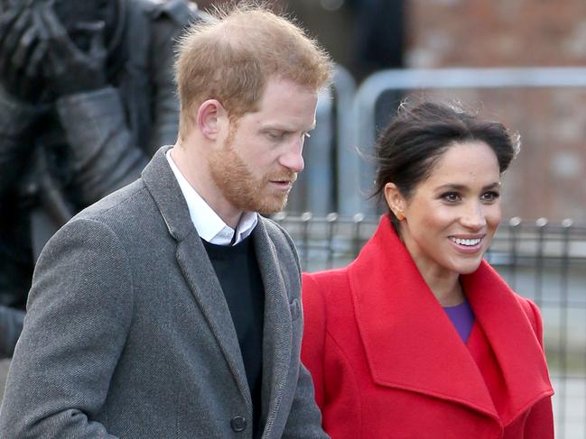  The Duke and Duchess of Sussex visit the town of Birkenhead during their   first joint engagement of 2019.