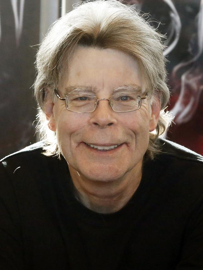 Author Stephen King slashed The Gunslinger’s dialogue to the bone in The Dark Tower script. Picture: AP Photo/Francois Mori
