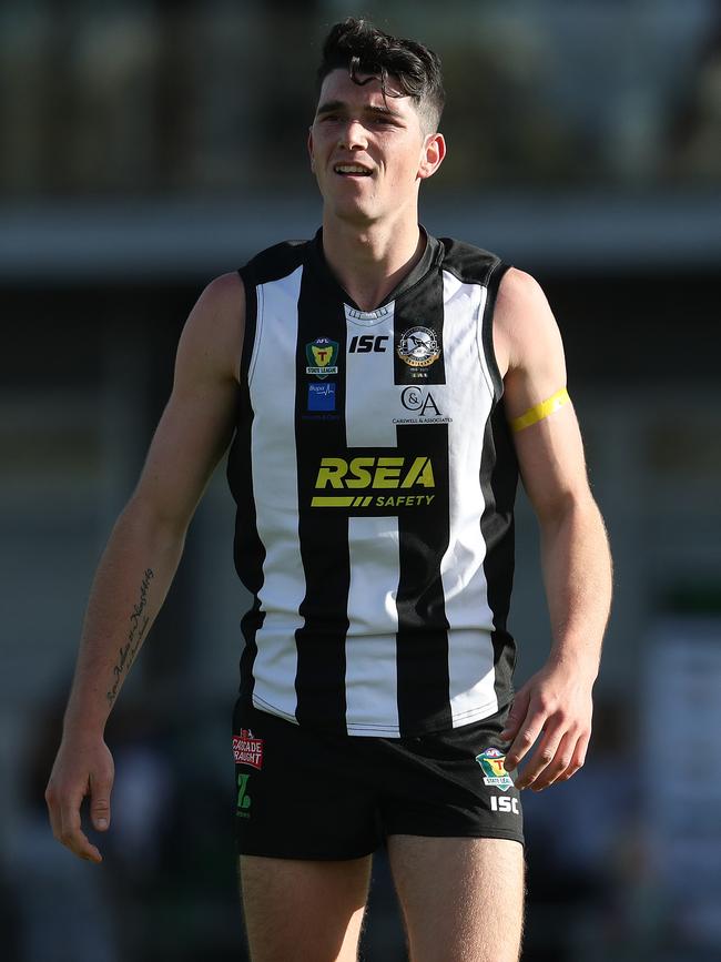 Harrison Gunther returns for Glenorchy after missing the entire 2020 season. Picture: NIKKI DAVIS-JONES