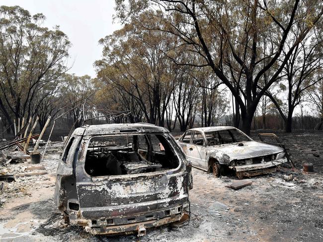 D Fire damage around Dalveen (near Warwick) Bushfires burning through the Southern Downs regional area near the Queensland to NSW border. Picture: NCA NewsWIRE / John Gass