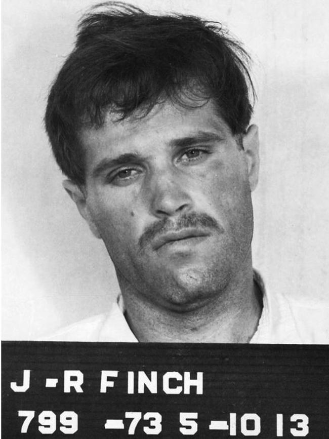 Mugshot of convicted murderer James Finch, who died several months ago.