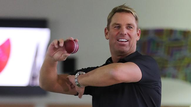 Shane Warne is open to a coaching role within the Australian set-up. Picture: Alex Coppel