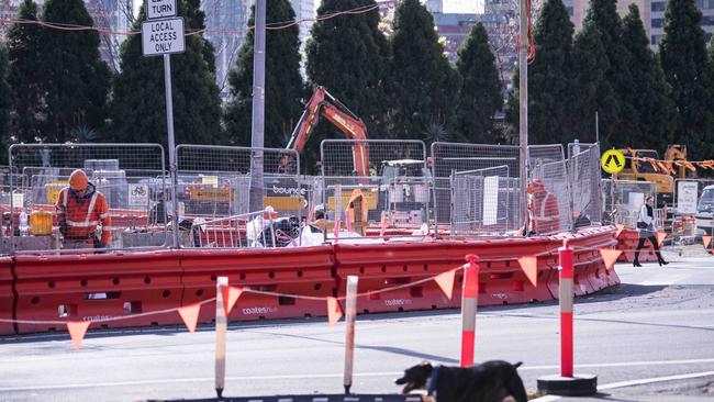 Surry Hills has been one of the most contentious sites of light rail construction.