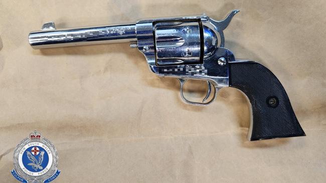 The firearm seized by detectives. Picture: NSW Police