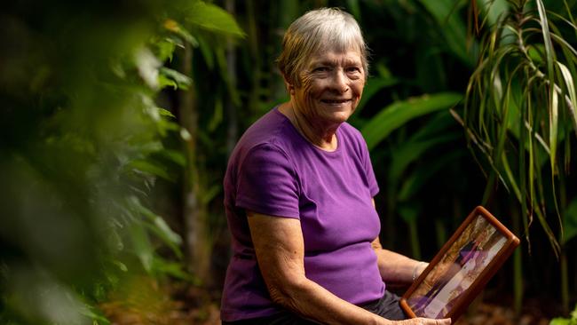 Judy Dent's husband Bob Dent became the first person to legally die by euthanasia. Judy has continued to fight for voluntary euthanasia to be legalised in the Northern Territory. Picture: Che Chorley