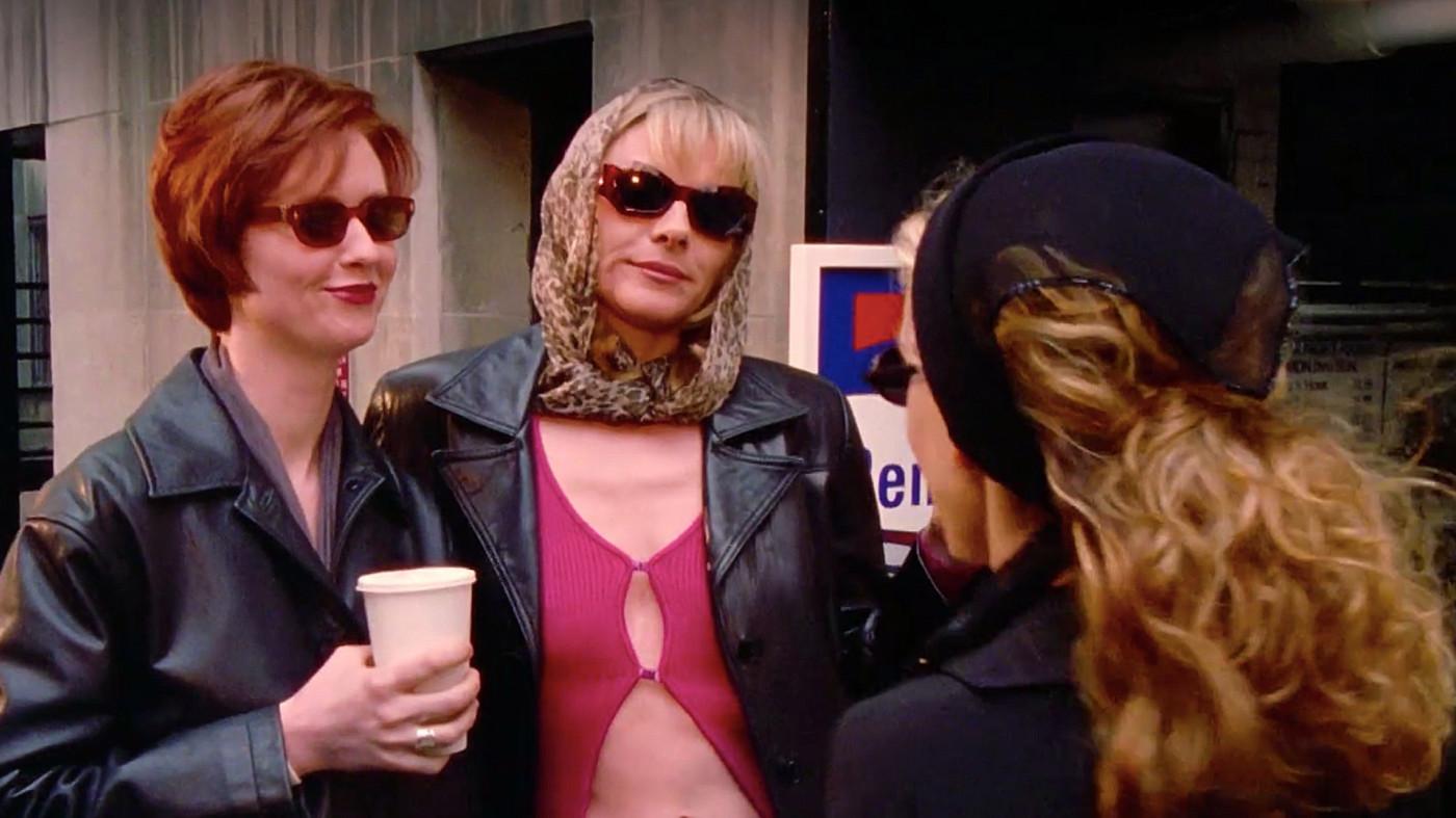 Just a reminder that Samantha Jones wore the tiny top before any of us -  Vogue Australia