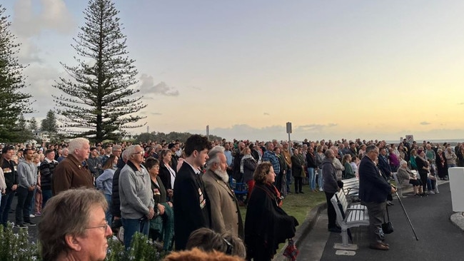 The Yamba Dawn Service. Picture: Karen Toms