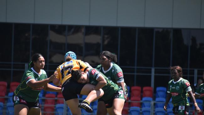 Harvey Norman under 19s game between the Ipswich Jets and Sunshine Coast Falcons. Saturday March 4, 2023. Picture, Nick Tucker.