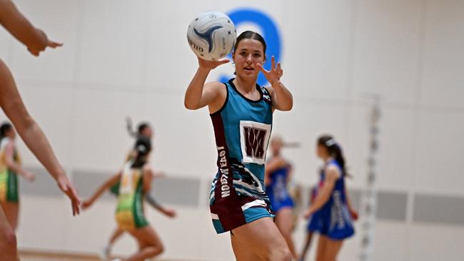 The Netball Victoria State Titles will be live streamed from Jubilee Park Stadium, Frankston from March 8-10. Picture: Andy Brownbill