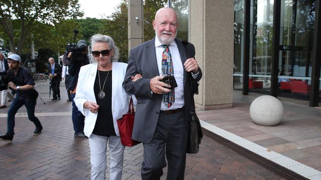 John Maitland pictured outside the Supreme Court in Sydney in 2019. Picture: Britta Campion