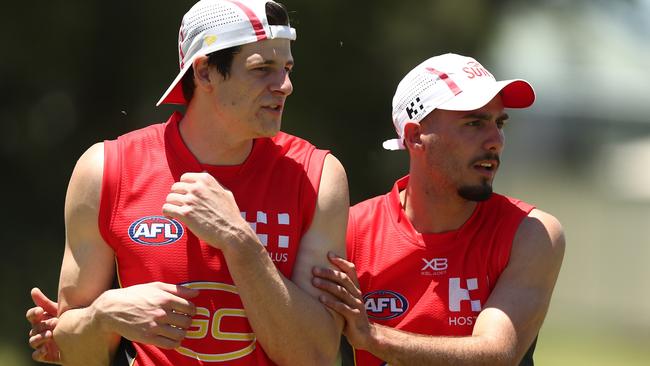 Popular SuperCoach pick Chris Burgess has been left out of Gold Coast’s team for Round 6. Picture: Chris Hyde/Getty Images. 