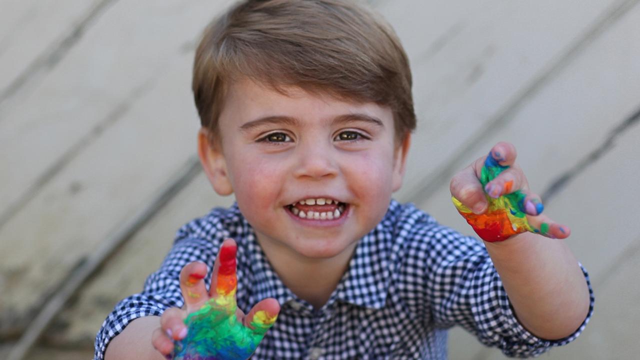 A picture of Prince Louis on his second birthday taken by his mum Kate Middleton. Picture: The Duchess of Cambridge.