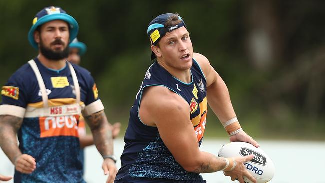 Wallace at pre-season training. Picture: Getty Images