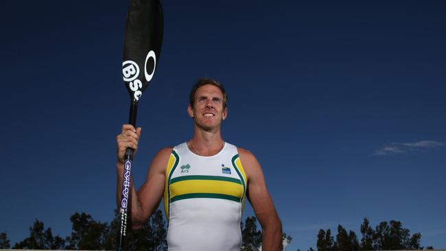 Ken Wallace, the Gold Coast-based member of the Australian kayaking team for Rio