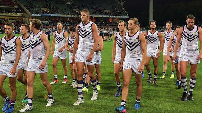 Ross Lyon is likely to swing the axe at Fremantle after two heavy losses to start the season. Picture: Getty