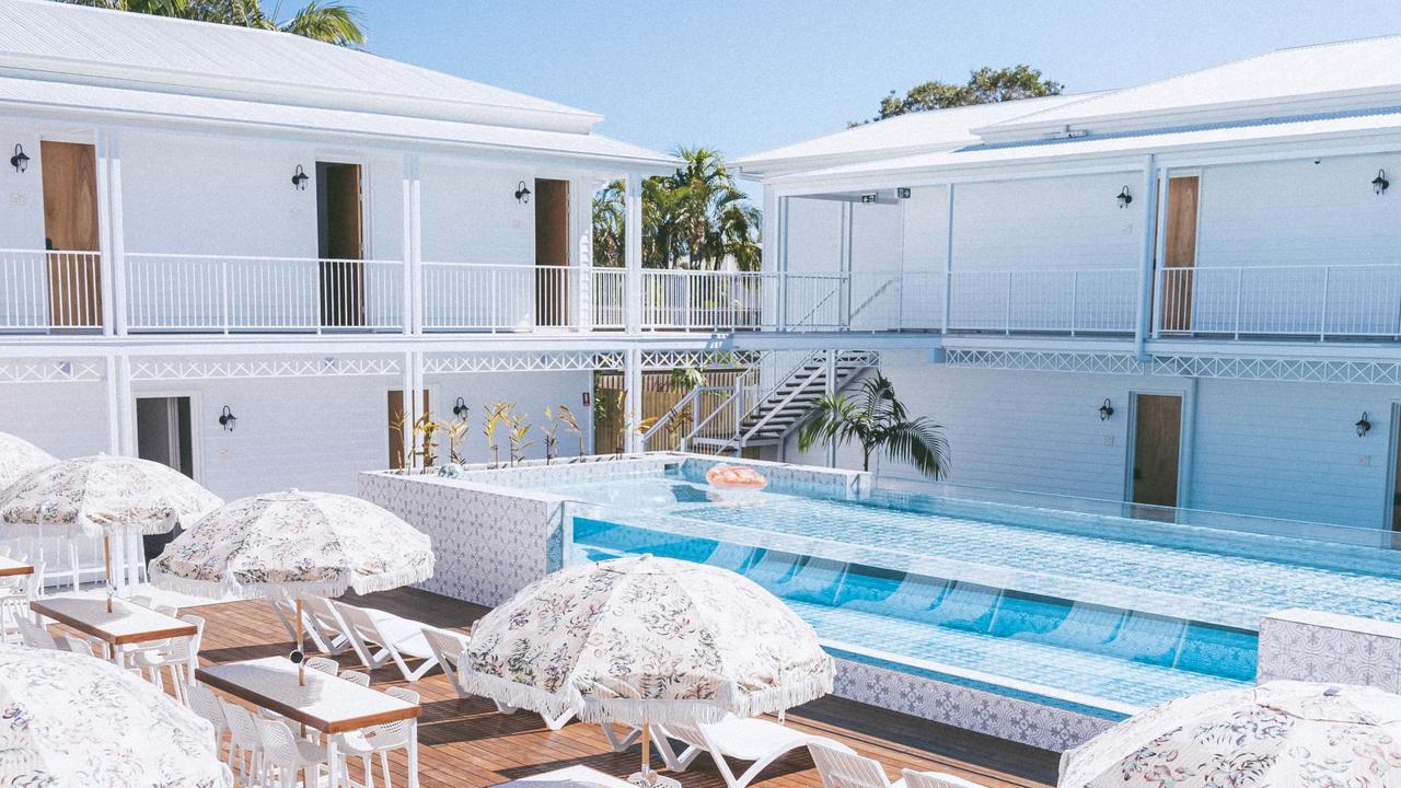 Bounce has opened an "accommodation hybrid" resort at Noosa featuring shared dorms and private suites.