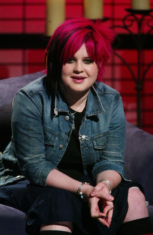 A teenage Kelly Osbourne... Picture: Scott Gries/Getty Images