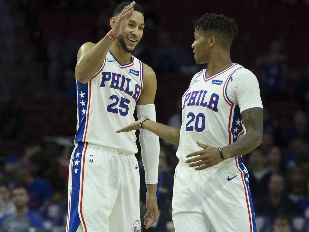 Ben Simmons has no problem playing alongside Markelle Fultz.