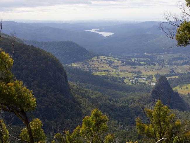 View of Lamington National Park.