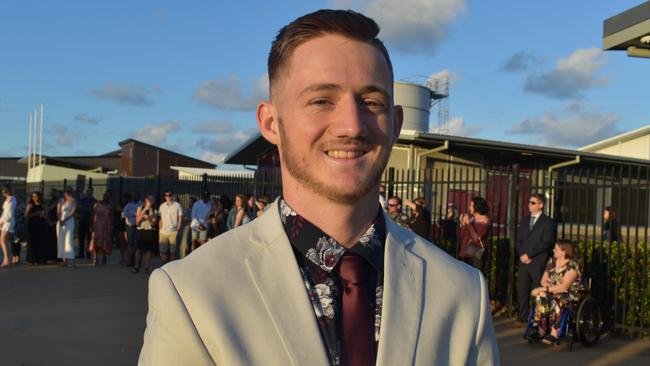 Jonathon Brears at the Mackay Northern Beaches State High School formal, on Saturday October 17. Picture: Zizi Averill