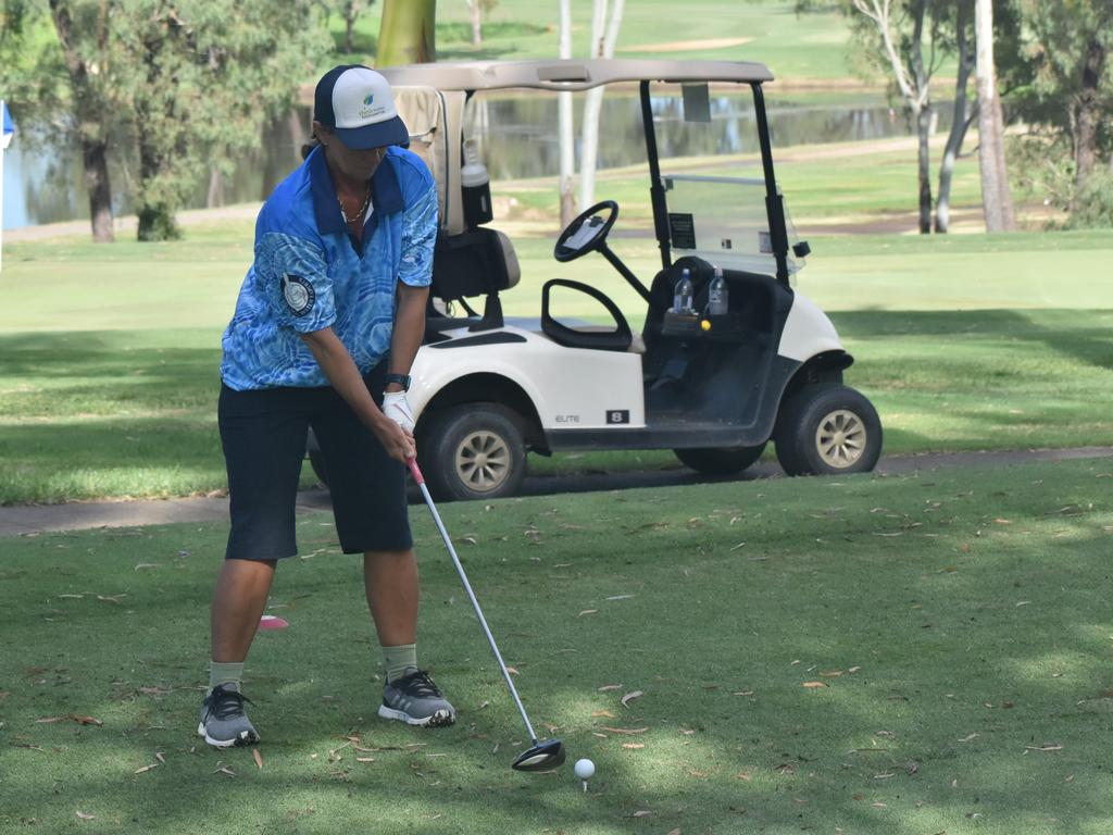 On course at the inaugural Brendon Hall Memorial Golf Day at the Rockhampton Golf Club on February 16, 2025.