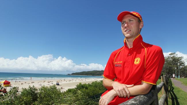 Byron Bay Surf Life Saving Club captain Jimmy Keough. Picture: News Corp