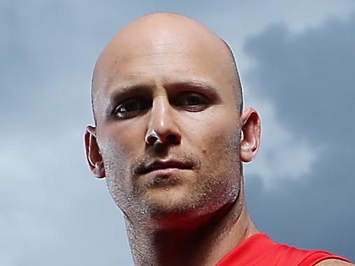 GOLD COAST, AUSTRALIA - MARCH 31: Gary Ablett poses during a Gold Coast Suns AFL portrait session at Metricon Stadium on March 31, 2015 in Gold Coast, Australia. (Photo by Chris Hyde/Getty Images)