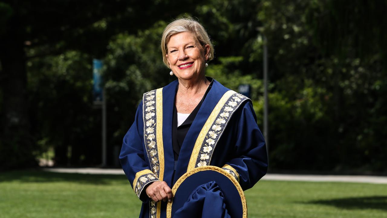 New QUT chancellor Ann Sherry has issued a challenge to leaders. Picture: Zak Simmonds