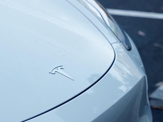 Global Tesla EV sales, including in Australia, have gone over a cliff. Picture: NewsWire/Nikki Short