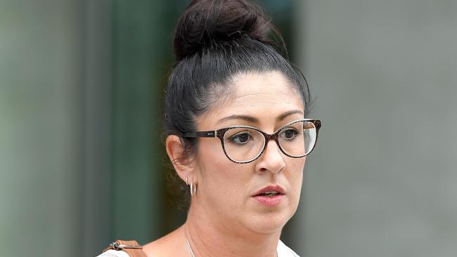 Murder victim Cory Breton’s partner Miranda Parkinson. Picture: AAP/Albert Perez