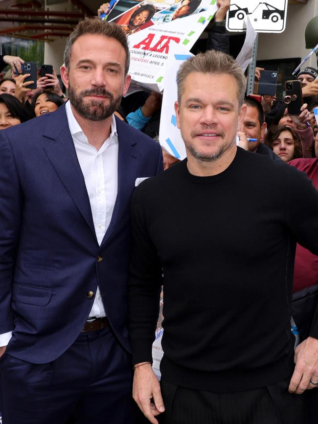 Matt Damon and Ben Affleck have been besties since they were kids. Picture: Michael Loccisano/Getty Images for SXSW