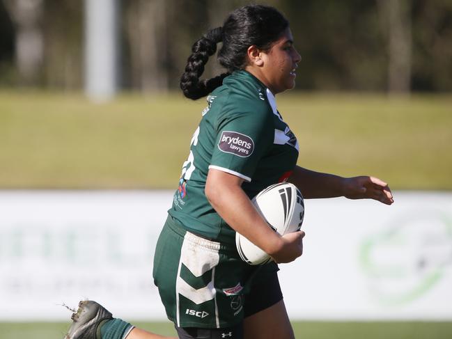 Isabella Papaa for St Marys in last season’s U18s grand final. Picture Warren Gannon Photography