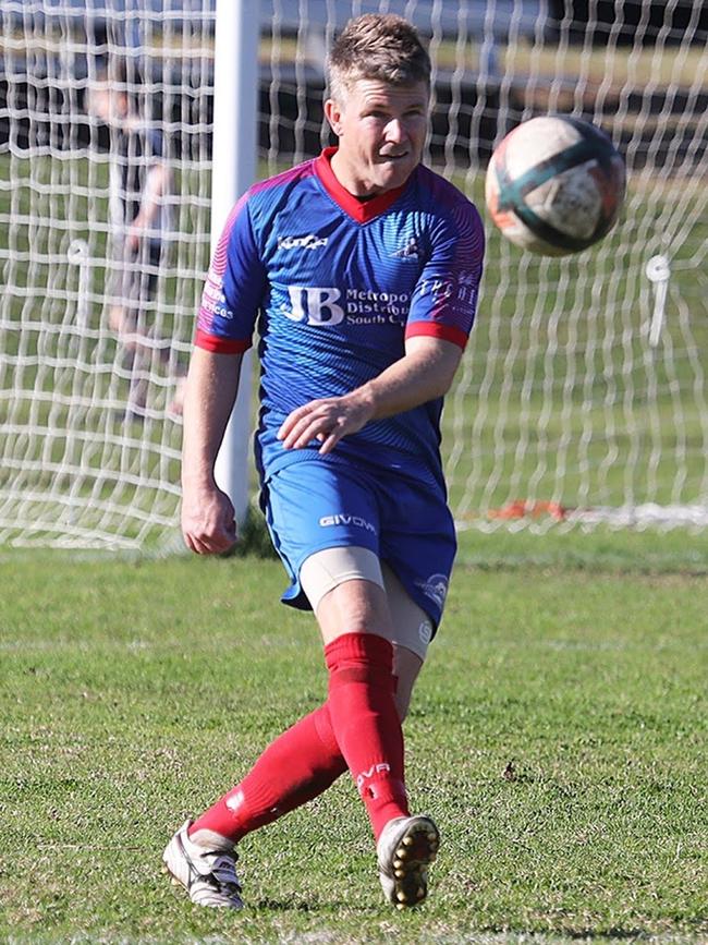 Club Captain Andy Lockard in action for the Gerringong Breakers. Photo: Contributed