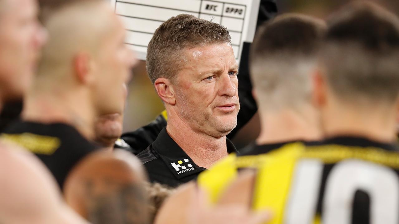 Damien Hardwick says the strain of cuts is already getting to coaches and players.