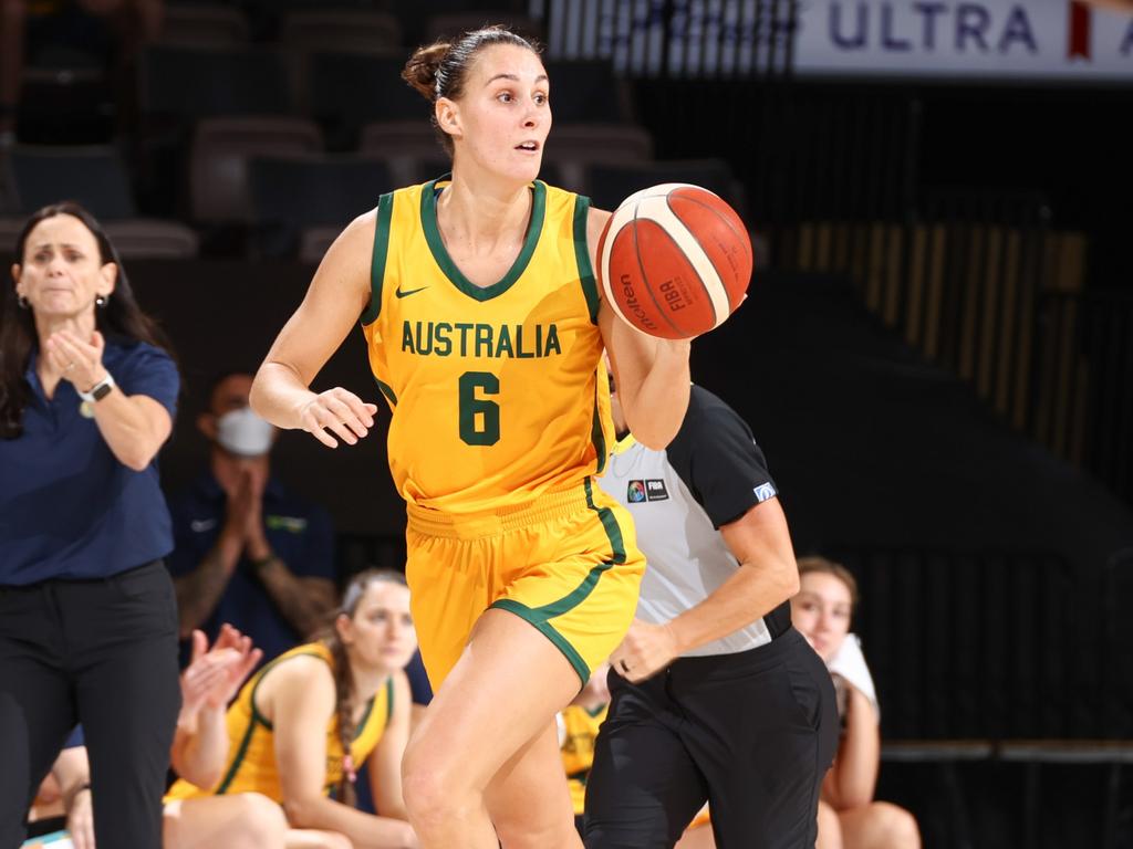Steph Talbot is a key player for the Opals. Picture: Getty Images