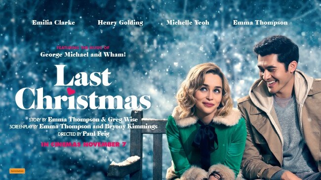 Emilia Clarke and Henry Golding star in Last Christmas in cinemas early November.
