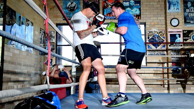 Paul Gallen fears a loss in professional boxing bout could ruin his ...