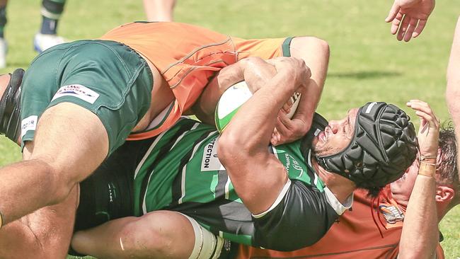 Surfers Paradise Dolphins host Queensland Premier Rugby club Sunnybank at Broadbeach Waters. Picture:Glenn Campbell