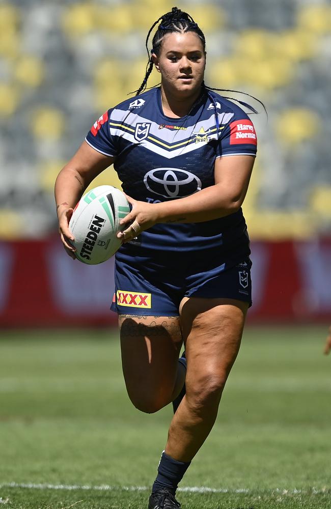 Jessikah Reeves of the Cowboys. Picture: Getty Images