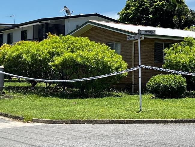 Police have set up a crime scene at a home on the corner of Marsh Ave and Suthers Ave in Frenchville after a man was found dead.