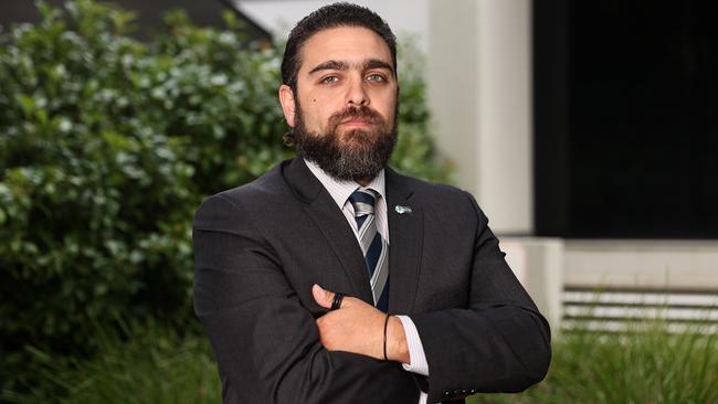 Alex Caruana is president of Australian Federal Police Association (AFPA). Picture: NCA NewsWire/Gary Ramage