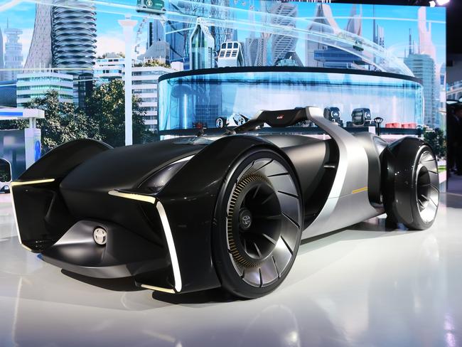 Toyota’s semi-autonomous e-RACER