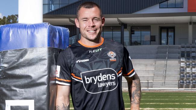 SYDNEY, AUSTRALIA, NCA NewsWire Thursday , 24 November 2022.Wests Tigers recruit David Klemmer photographed at Wests Tigers centre of excellence, Zurich Centre, Concord Oval community and sports precinct, Loftus St, Concord.NSW Picture: NewsWire / Monique Harmer