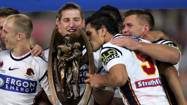 Brad Thorn and Hunt shared success during their time at the Broncos.