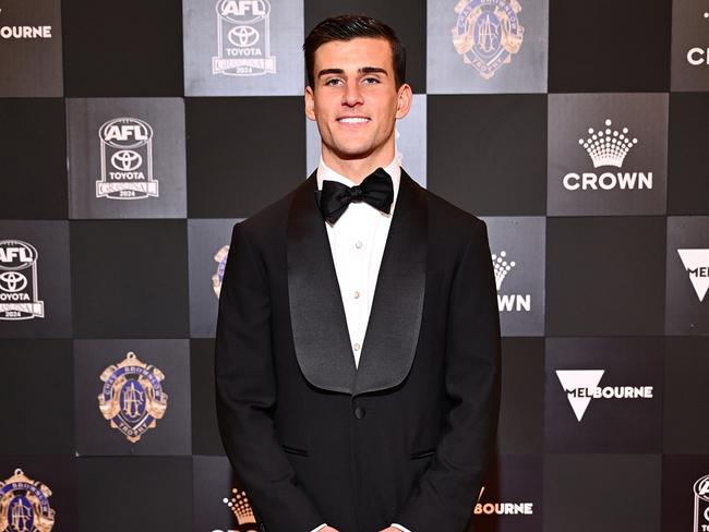 Nick Daicos finished second on 38 votes. Picture: Getty Images